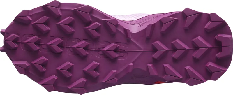 Salomon Alphacross Blast Junior Running Shoe in Orchid/White/Plum Caspia-1
